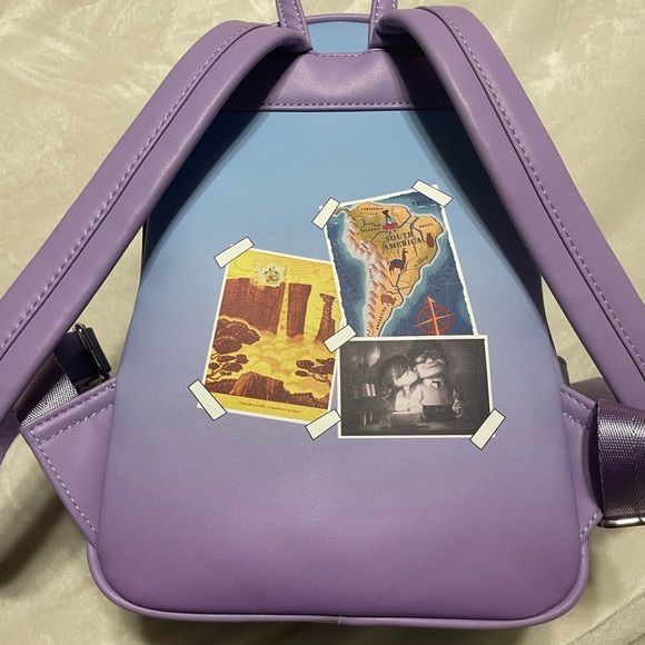 Loungefly Disney✨ Pixar UP Paradise Falls Adventure Is Out There Mini Backpack - Picture 8 of 11